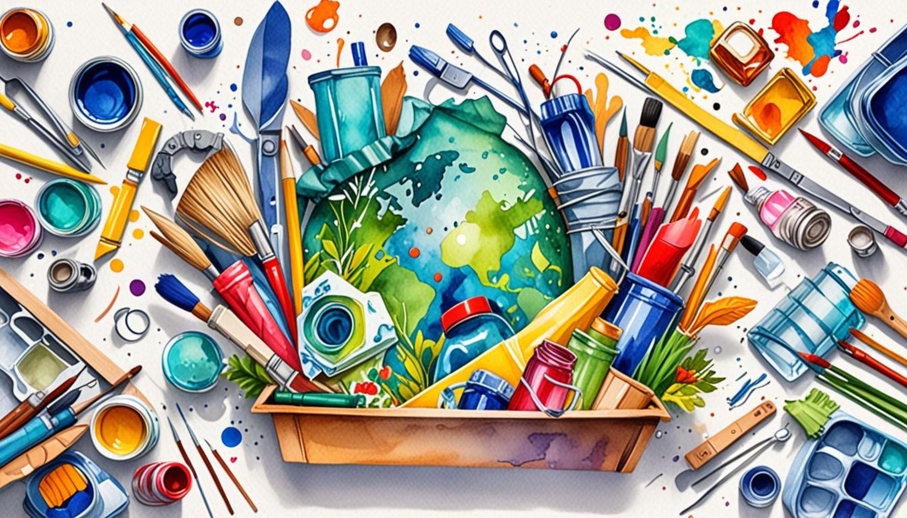 Crafting with Recycled Materials Creative DIY Projects for Everyday Life