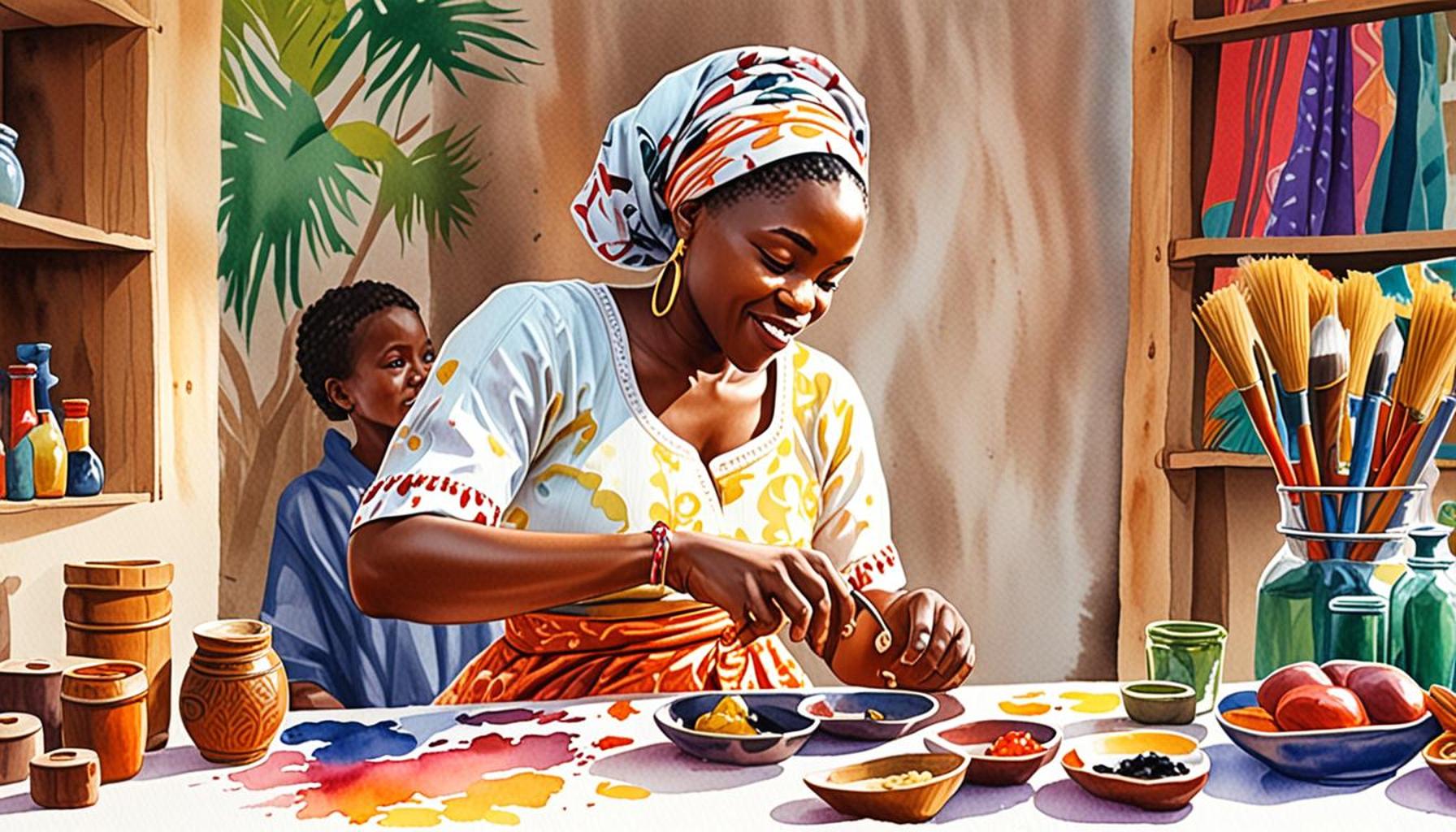 Exploring Techniques of Traditional Nigerian Craft: A Practical Journey