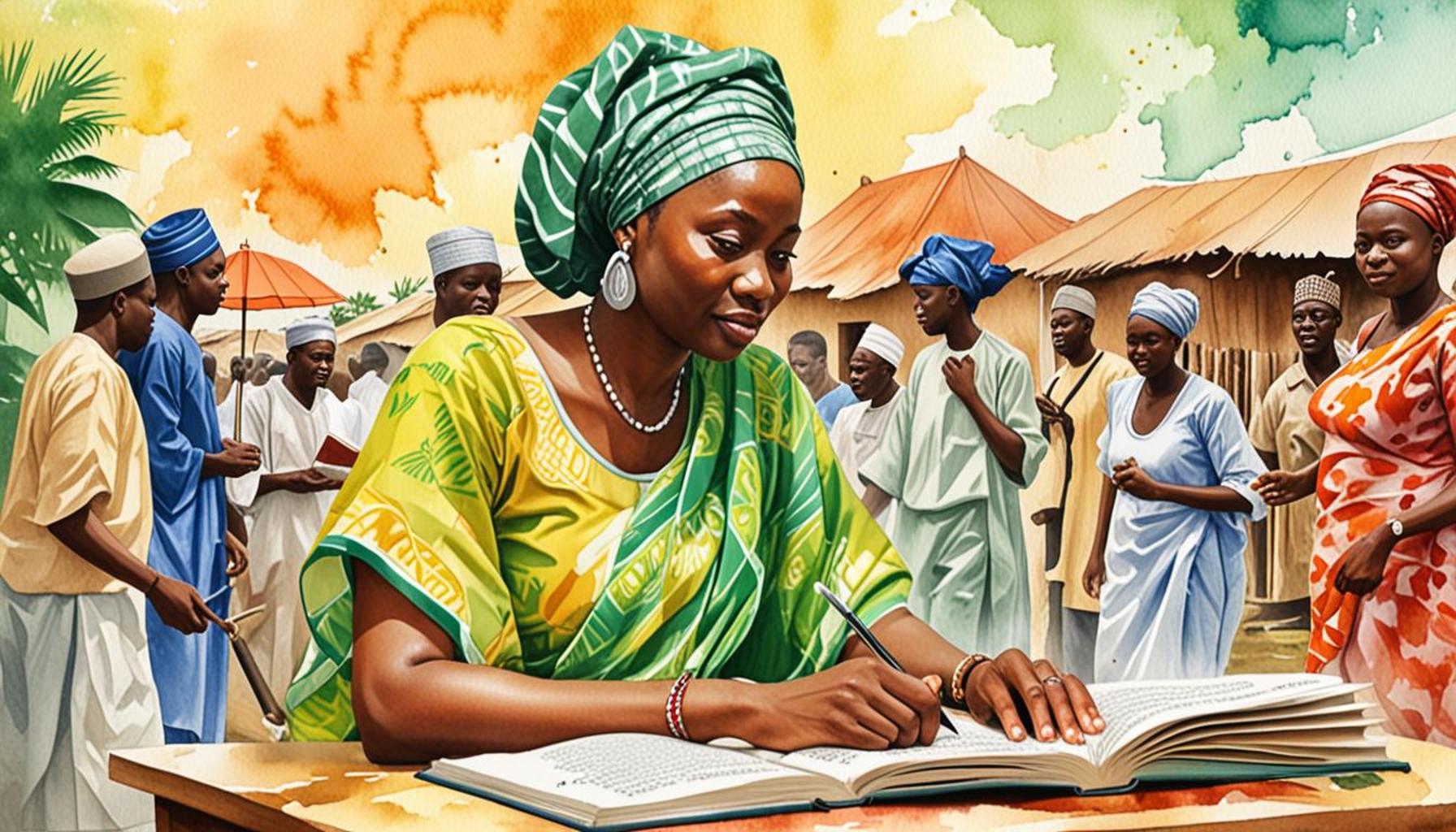 Exploring Nigerian Literature Traditional Narratives in Modern Works