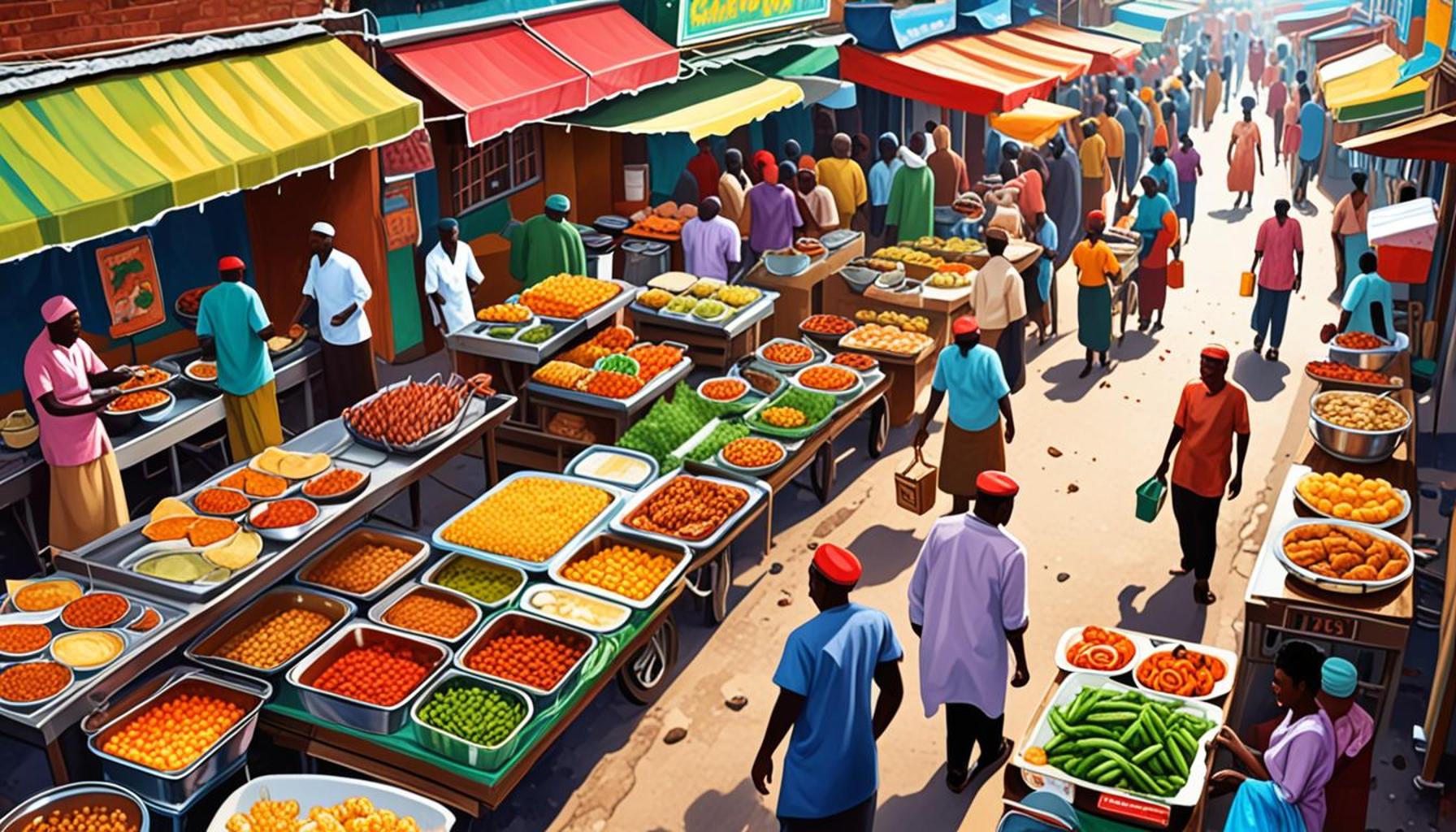 Street Cuisine: Exploring Delights and Flavors of Nigeria’s Markets